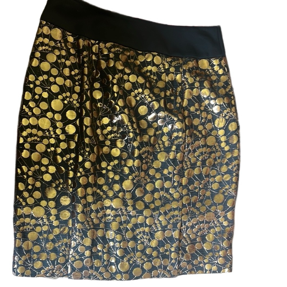 Elegant Black and Gold Women's Skirt